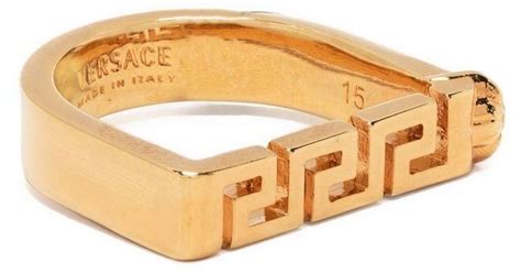 versace gouden ring|versace gold ring.